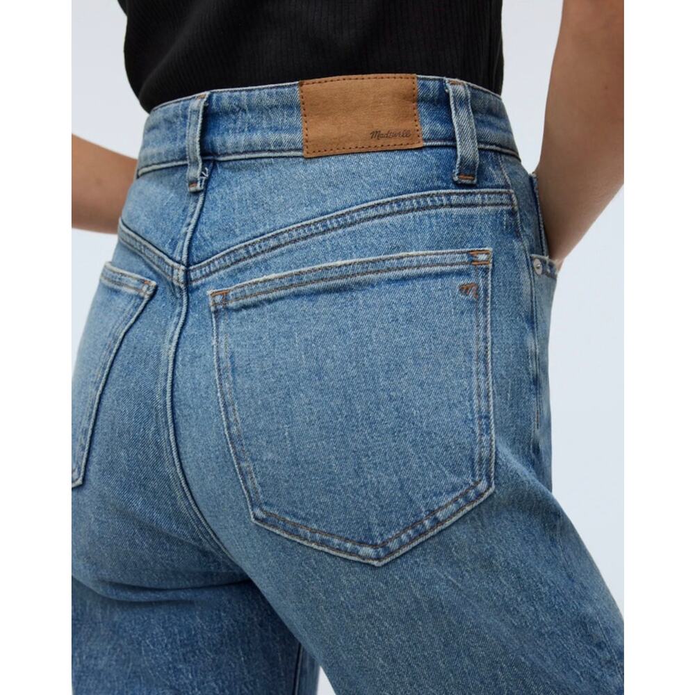 Madewell Jeans Women’s 90s Straight Leg Medium Wash Size 27 - Picture 2 of 8